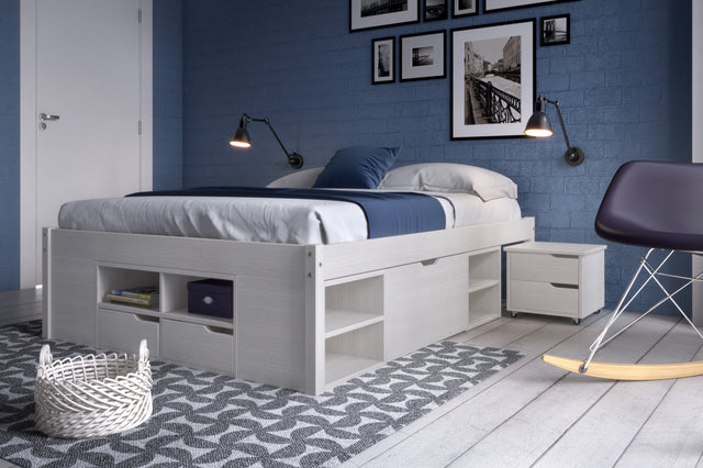 Cama 2 Plazas Queen - Línea Charme