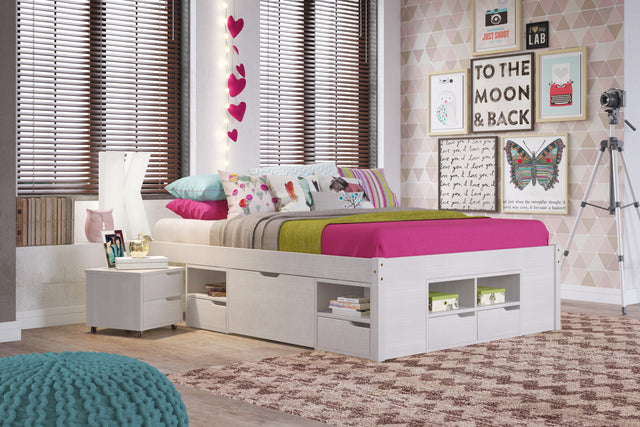 Cama 2 Plazas Queen - Línea Charme