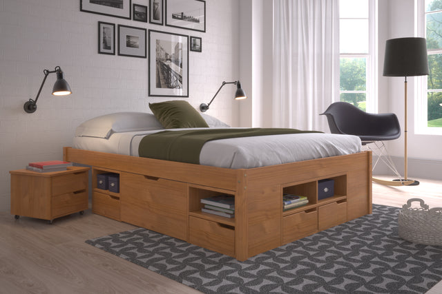 Cama 2 Plazas Queen - Línea Charme