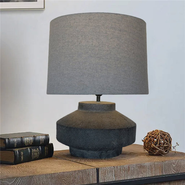 Lámpara de mesa terracota