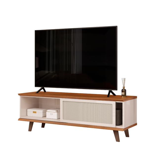 Rack de TV - Bristol - Freijo/Off White