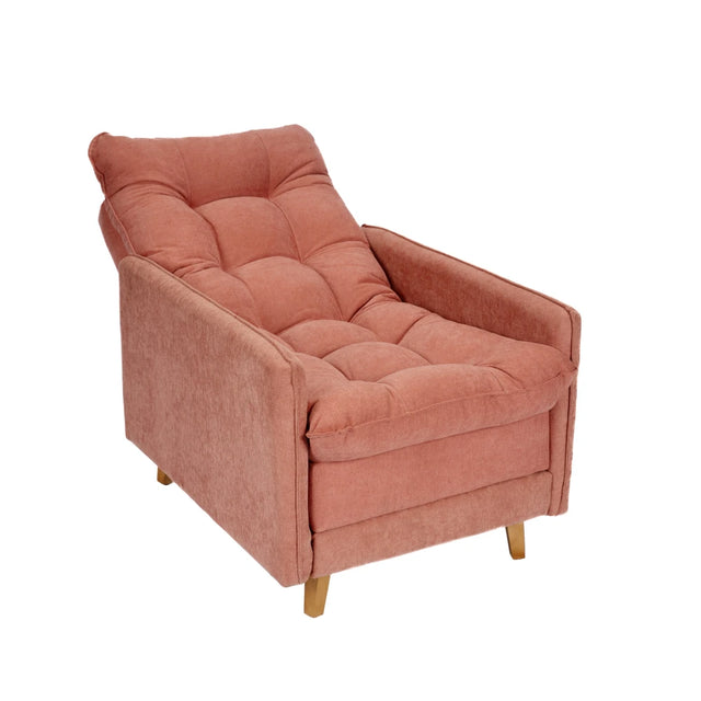 Poltrona reclinable Montreal con puf