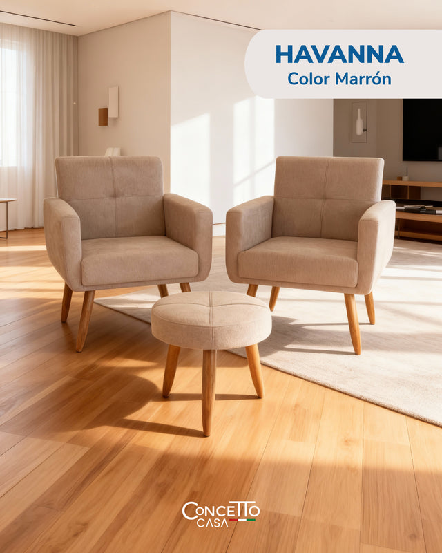 Juego de Living Havana - Varios colores