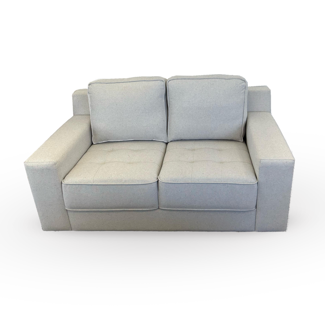 Sofá 2 cuerpos Agape Lino Gris